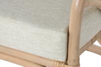 Keukenstoel Home ESPRIT Natuurlijk Rotan 63 x 68 x 81 cm - thumbnail