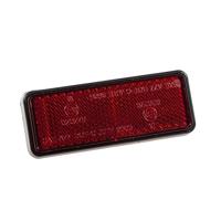 ZIEGER reflector adhesive reflector with thread 85x30 red - thumbnail