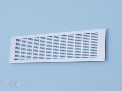 Ventilatiestrip Aluminium Lxh 500 X 130mm (g61-5013z) Zwart Ral9005