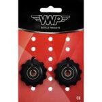 VWP set derailleurwieltjes 11t. pul-110 chromo lagers
