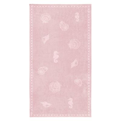 Seahorse Seahorse Strandlaken Shells Dust 100x200