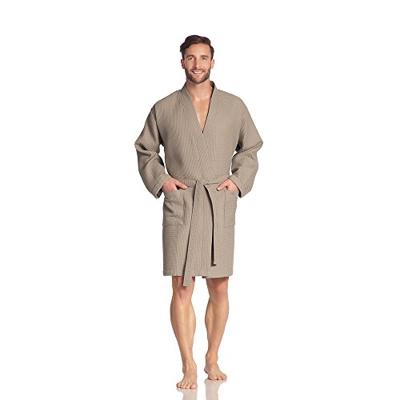 Vossen Vossen Unisex badjas ROM Pique-U pepplestone L