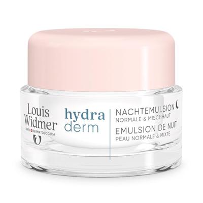 Louis Widmer Hydraderm Nachtemulsie Met Parfum 50ml