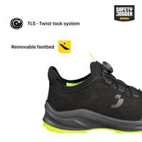 Safety Jogger Modulo S3S Low TLS | Zwart/Geel | Maat 39 - 5401160488557 - thumbnail