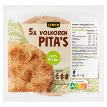 Jumbo Volkoren Pita's 5 Stuks