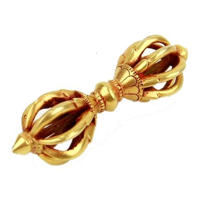 Dorje Metaal 9 Spaken Verguld - thumbnail