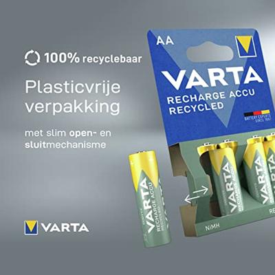 Varta oplaadbare AAA batterijen - set van 4 - thumbnail