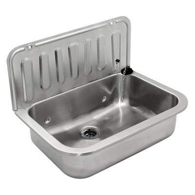 Uitstortgootsteen Differnz 50x35 cm met Afvoerstop RVS Differnz Uitstortgootsteen Differnz 50x35 cm met Afvoerstop RVS Differnz