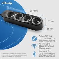 Shelly Power Strip 4 Gen4 schwarz Stopcontact - thumbnail