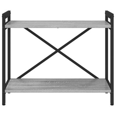 Boekenkast Grijs sonoma 60 x 30 x 48.5 cm Bewerkt hout