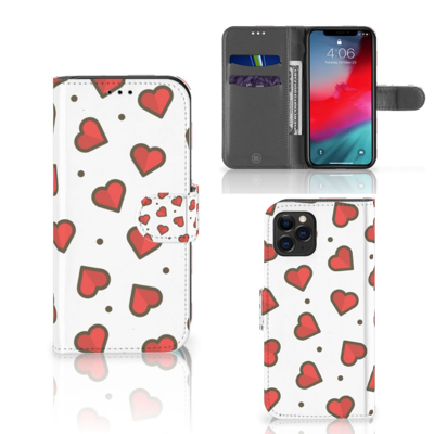 Apple iPhone 11 Pro | Telefoon Hoesje | Hearts Apple iPhone 11 Pro | Telefoon Hoesje | Hearts