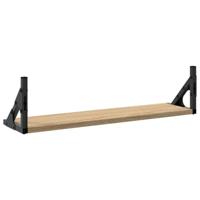 Wandschappen 2 st 60x15x15,5 cm sonoma eikenkleurig - thumbnail