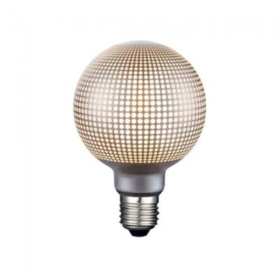 Nordlux LED Globe G95 E27 4-20W 2700K MAGICIAN stippen zilver - 2760410 Nordlux LED Globe G95 E27 4-20W 2700K MAGICIAN stippen zilver - 2760410