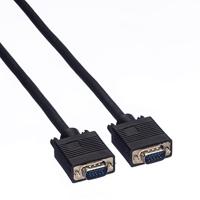 VALUE SVGA kabel HD15 M/M, 3 m - thumbnail