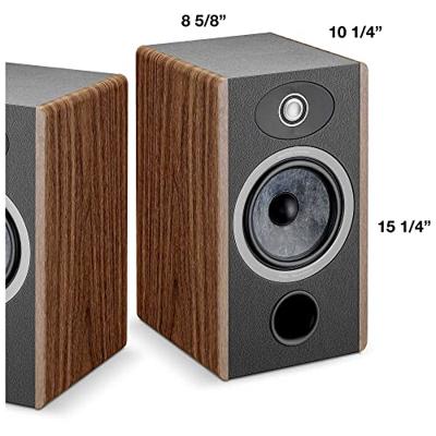 Focal: Vestia N1 Boekenplank speaker - 2 Stuks - Dark Wood - thumbnail