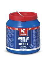 Griffon Resist-2® Draadsoldeer Tin/Zilver 97/3 Massief | Ø 2.0 mm Pot | 500 g - 1236290 - thumbnail