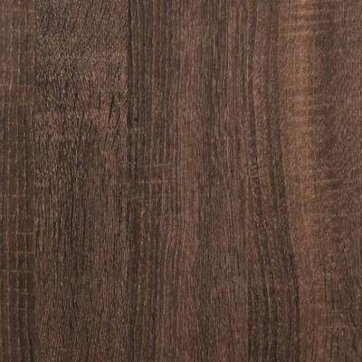 Bureau met schappen 100x45x140 cm bewerkt hout bruineikenkleur