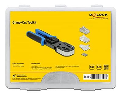 DeLOCK RJ45 Crimp + Cut set krimptang DeLOCK RJ45 Crimp + Cut set krimptang