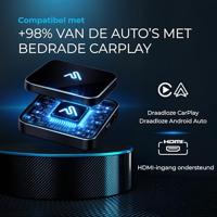 AutoSky TV Adapter Draadloze CarPlay Dongle met HDMI - thumbnail