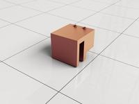 Wiesbaden Glaskoppeling Slim Voor Stabilisatiestang Mat Wit - thumbnail