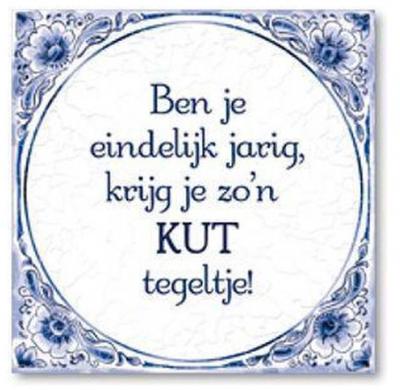 Paperdreams tegel - kut tegeltje