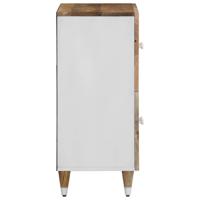 Dressoir 60x33,5x75 cm massief mangohout - thumbnail