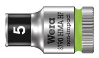 Wera 8790 HMA HF Zyklop Hand- en Machinedop met 1/4" Aandrijving met Vasthoudfunctie, 5,0 mm - 1 stuk(s) - 05003719001 - thumbnail