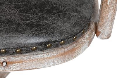 Keukenstoel DKD Home Decor Zwart Donkerbruin 52 x 50 x 88 cm