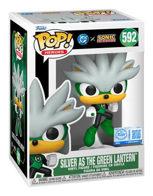 DC x Sonic the Hedgehog Funko Pop Vinyl: Silver (Green Lantern)