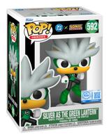 DC x Sonic the Hedgehog Funko Pop Vinyl: Silver (Green Lantern) - thumbnail