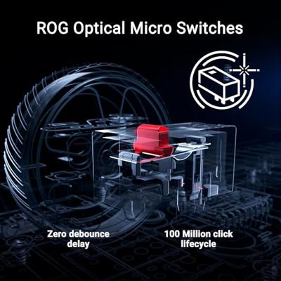 Gaming muis Asus ROG Keris II Ace - thumbnail