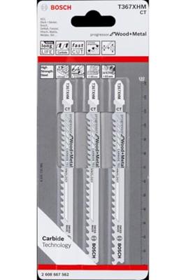 Metabo 623836000 Decoupeerzaagbladen carbid hout + metaal 3 stuk(s)