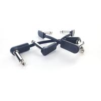 Cordial 14788 Jackplug Audio Aansluitkabel [1x Jackplug male 6,3 mm (mono) - 1x Jackplug male 6,3 mm (mono)] 0.10 m Zwart PVC-mantel - thumbnail
