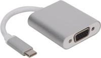 USB 3.1 type C kabel naar VGA vrouwelijk Velleman PCMP205 - thumbnail