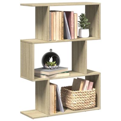 Kamerscherm / boekenkast 3-laags 70x24x97 cm hout sonoma eiken Kamerscherm / boekenkast 3-laags 70x24x97 cm hout sonoma eiken