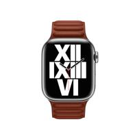 Apple Leather Link Apple Watch 38mm / 40mm / 41mm M/L Umber - thumbnail
