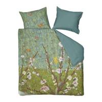Beddinghouse Beddinghouse x Van Gogh Museum Peach Trees Dekbedovertrek Groen 240x200/220 cm - thumbnail