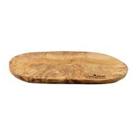 Bowls and Dishes Pure Olive Wood Tapasplank 40 x 45 cm - thumbnail
