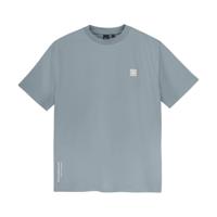 Rellix Zomer T-shirt S/S jongens - blauw - twill - oversized - thumbnail