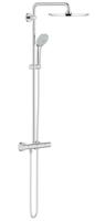 Grohe Euphoria XXL douchesysteem met douchekraan thermostatisch met Rainshower Cosmo 310 hoofddouche en handdouche chroom 26075000 - thumbnail