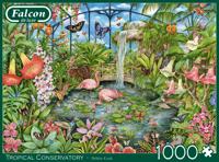 Falcon de luxe Tropical Conservatory 1000pcs Legpuzzel 1000 stuk(s) - thumbnail