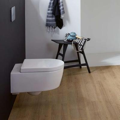Villeroy & Boch Avento pack wandcloset - directflush met zitting - softclose en quickrelease ceramic+ wit 5656hrr1
