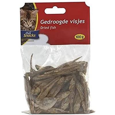 DeliSnacks gedroogde visjes kattensnack
