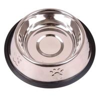 Nobleza RVS voerbak voor hond en kat - Patroon - Anti slip - thumbnail