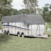 VidaXL Caravan dakbedekking 1000x300 cm vliesvlies grijs - thumbnail