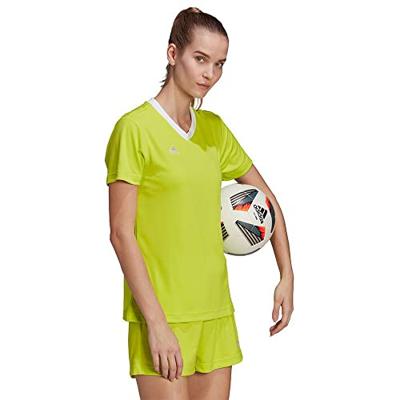adidas Entrada 22 Voetbalshirt Dames Lichtgroen Wit