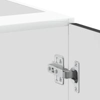 Keuken onderkast "Porto" bewerkt hout zwart - thumbnail