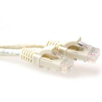 ACT IB3205 U/UTP CAT6A Patchkabel | Snagless | RJ45 Connectoren | Ivoor | 5 meter - thumbnail