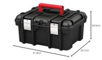 KETER 238279 Wide Gereedschapskist (leeg) Zwart - thumbnail