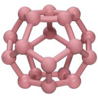 Label Label Bijtring bal roze - thumbnail